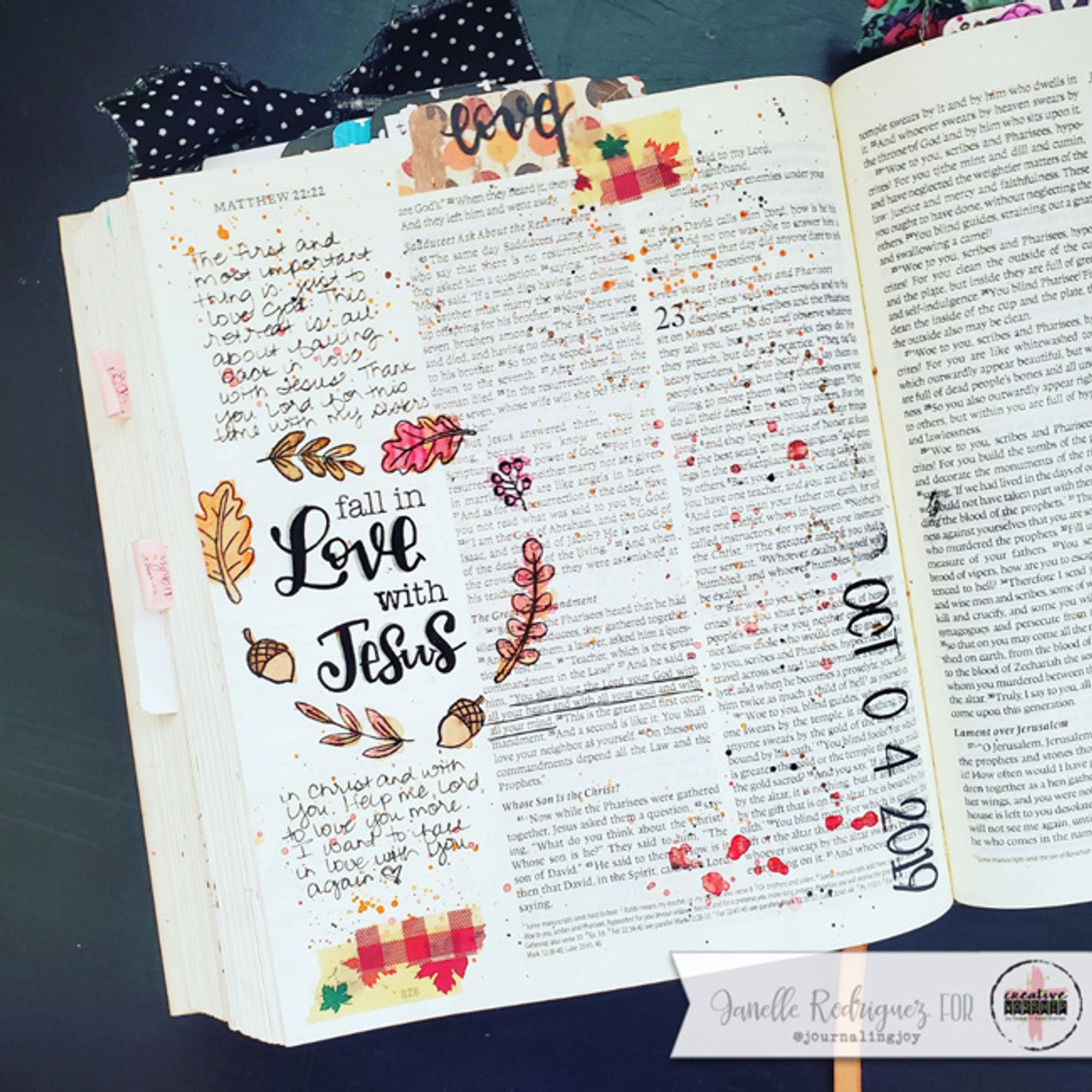 Fall in Love with Jesus Clear Stamp Set