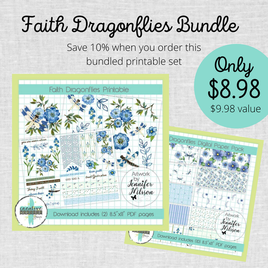 Faith Dragonflies Bundle PDF