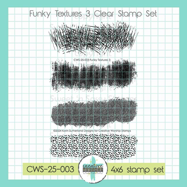 Funky Textures 3 Clear Stamp Set