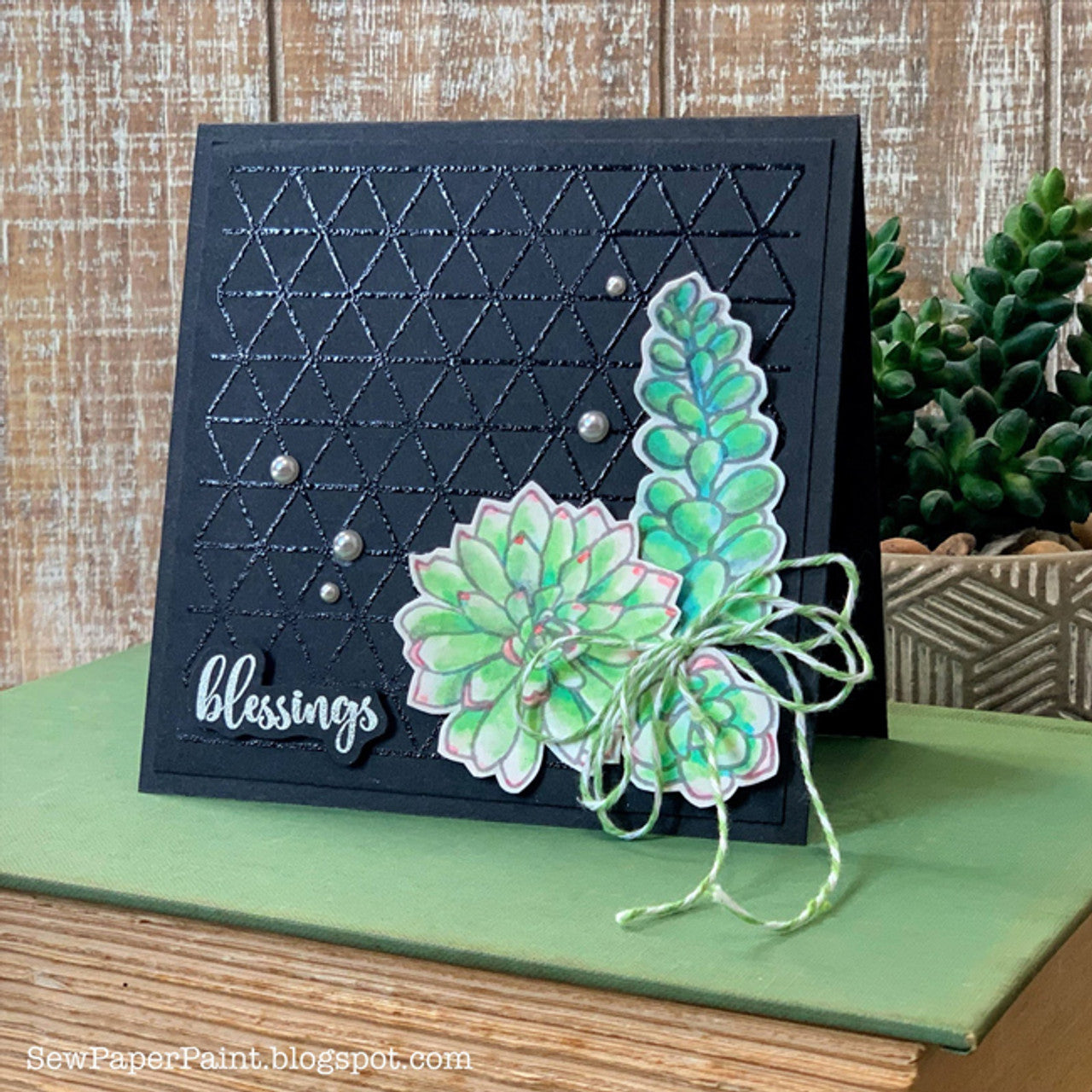 Succulents Clear Stamp Set