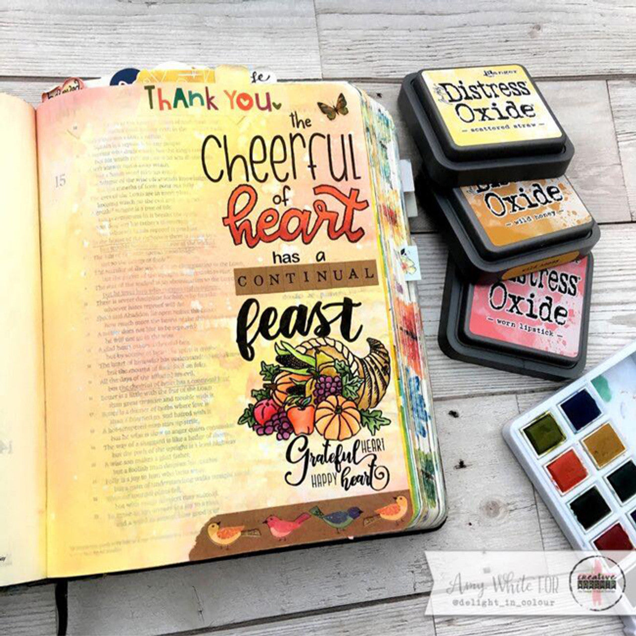 Grateful Heart Clear Stamp Set