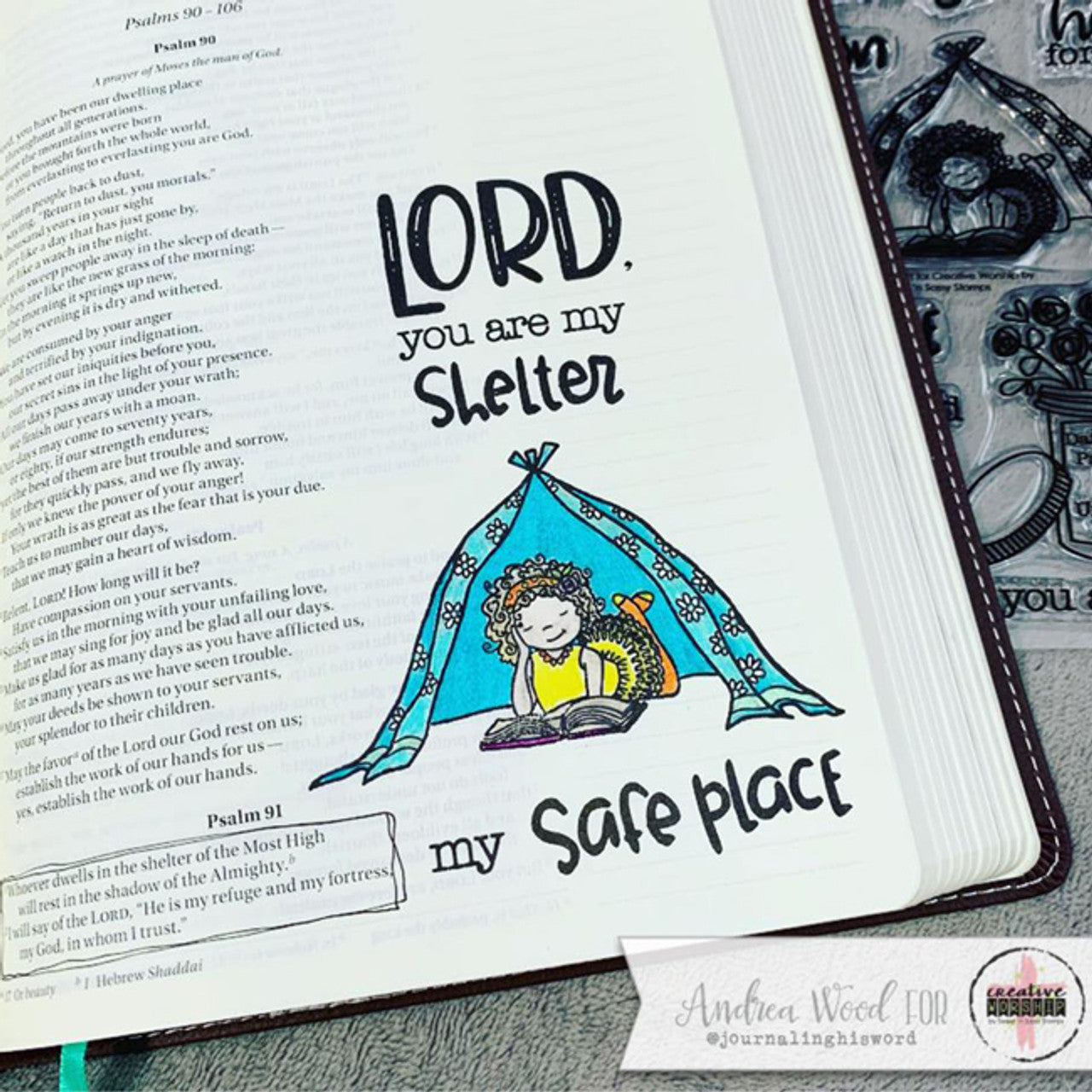 God of Comfort Clear Stamp Set