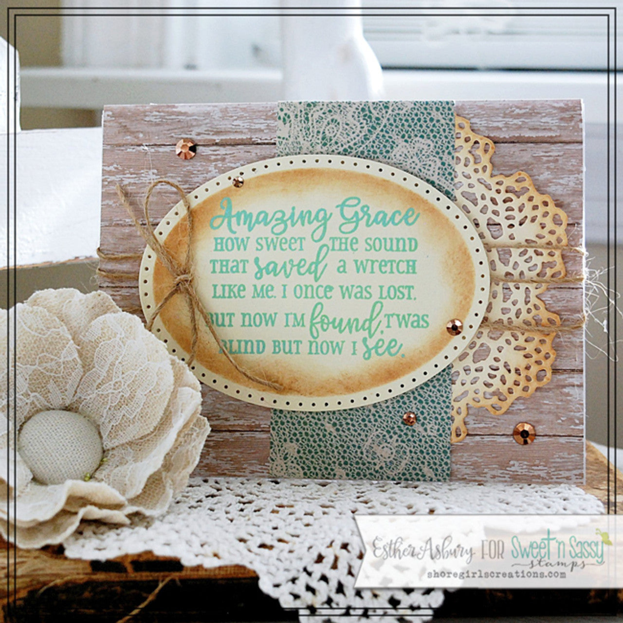 Grace So Amazing Clear Stamp Set