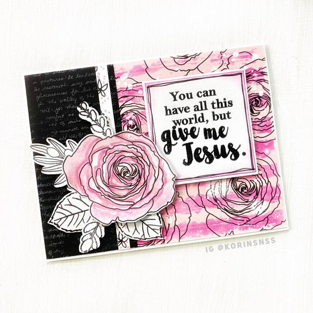 True Beauty Clear Stamp Set