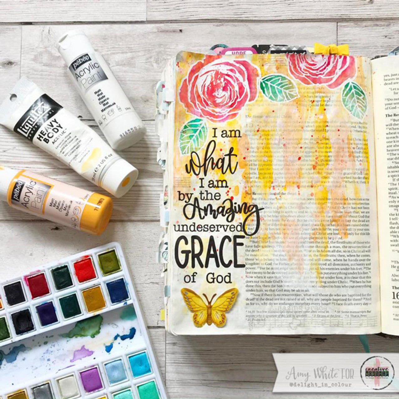 Grace Upon Grace Clear Stamp Set