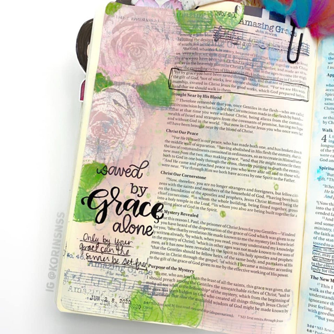 Grace Upon Grace Clear Stamp Set