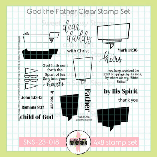 God the Father Clear Stamp Set