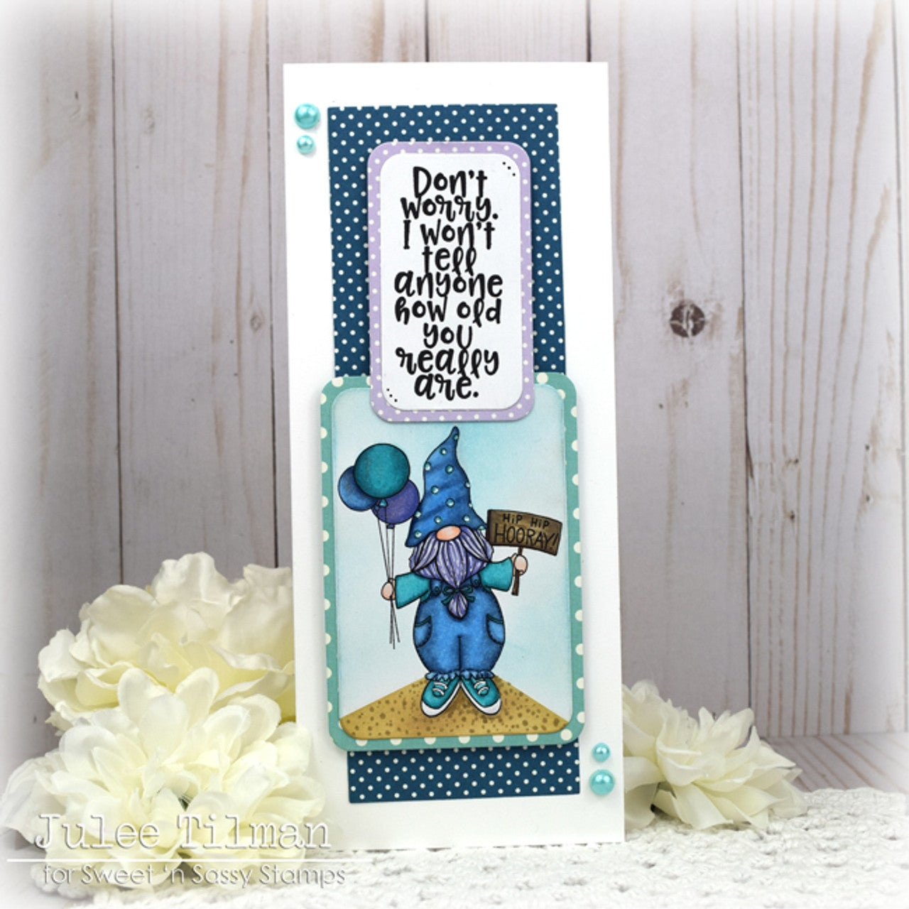 Humorous Birthday Innies for Kids Clear Stamp Set