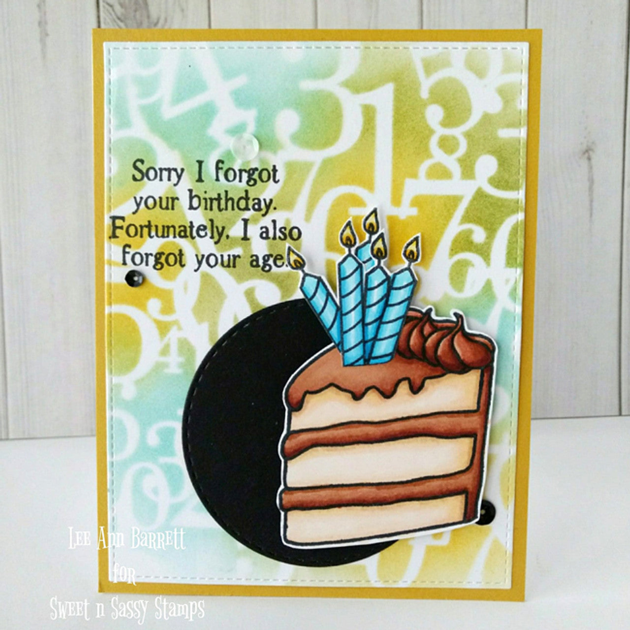 Humorous Birthday Innies for Kids Clear Stamp Set