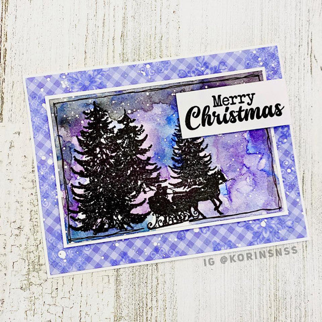 Old-Fashioned Christmas Clear Stamp Set