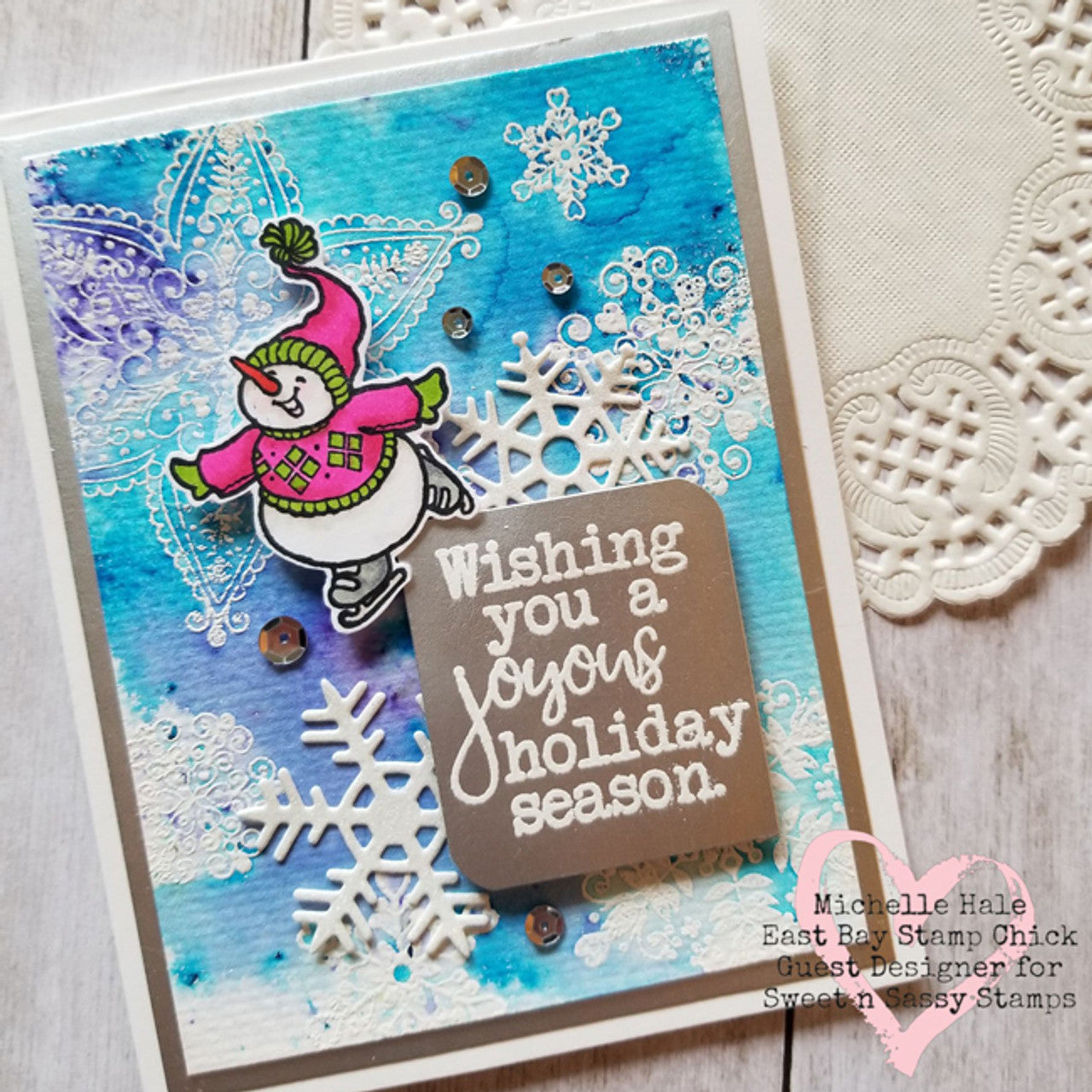 Holiday Greetings Clear Stamp Set