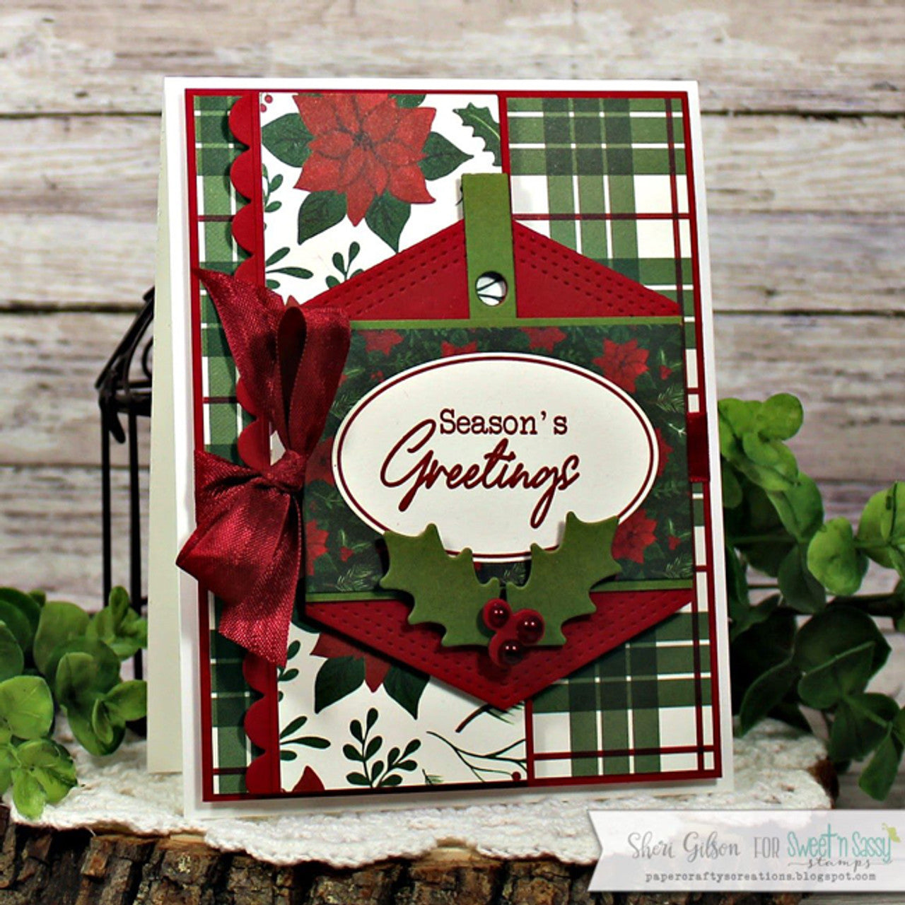 Holiday Greetings Clear Stamp Set