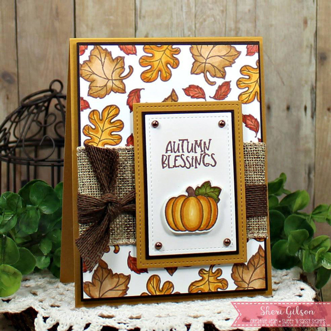 Happy Scarecrow Clear Stamp Set