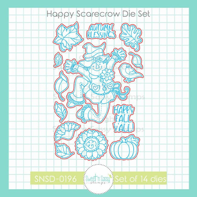 Happy Scarecrow Die Set