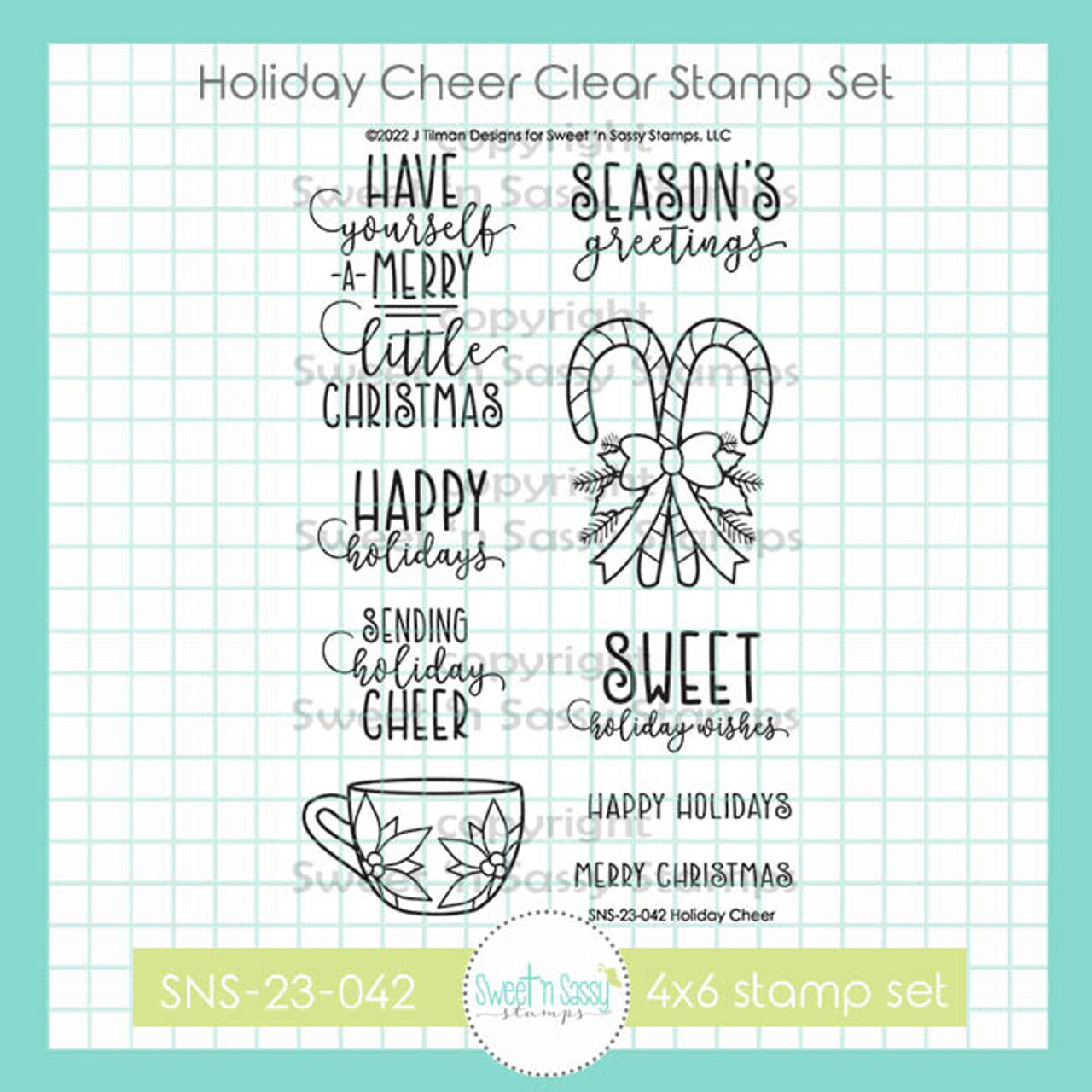 Holiday Cheer Clear Stamp Set