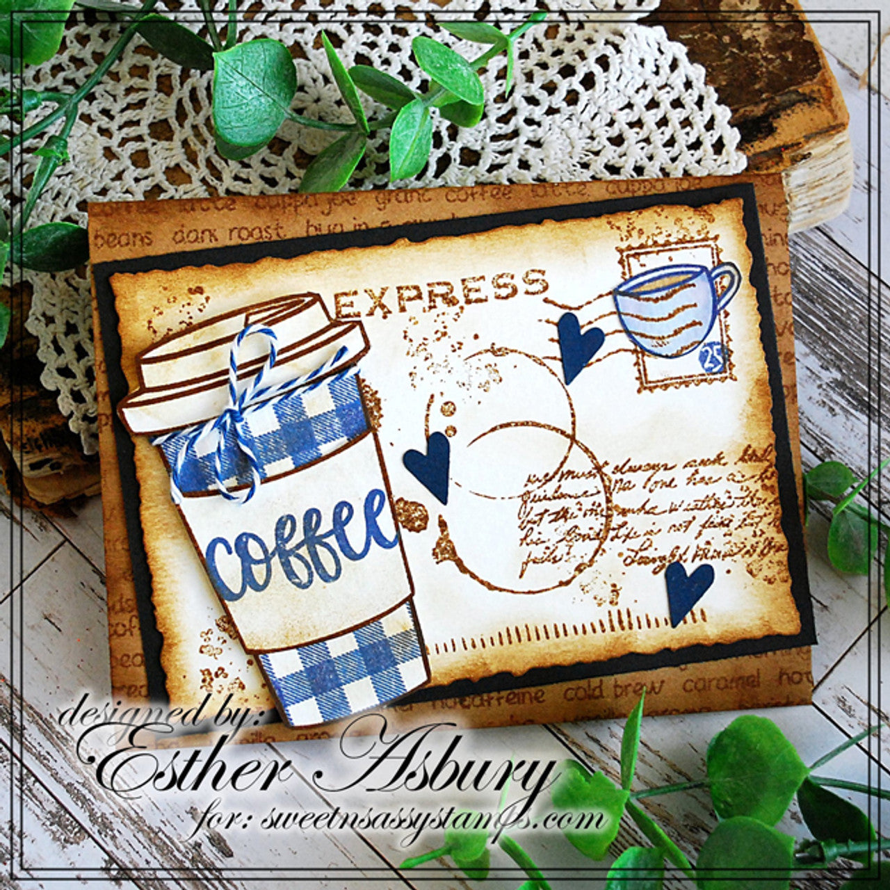 I Like Big Cups Clear Stamp Set