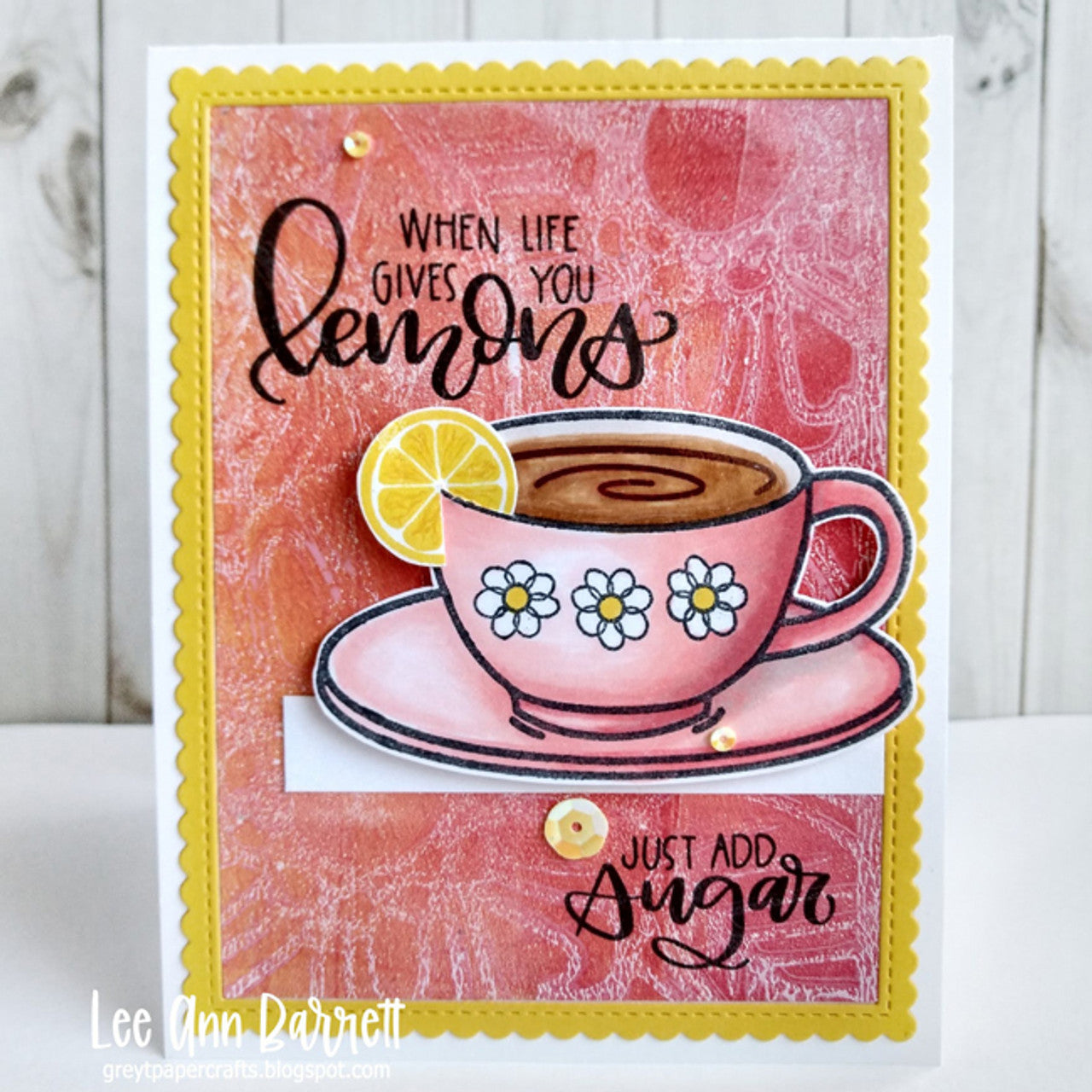 Life & Lemons Clear Stamp Set