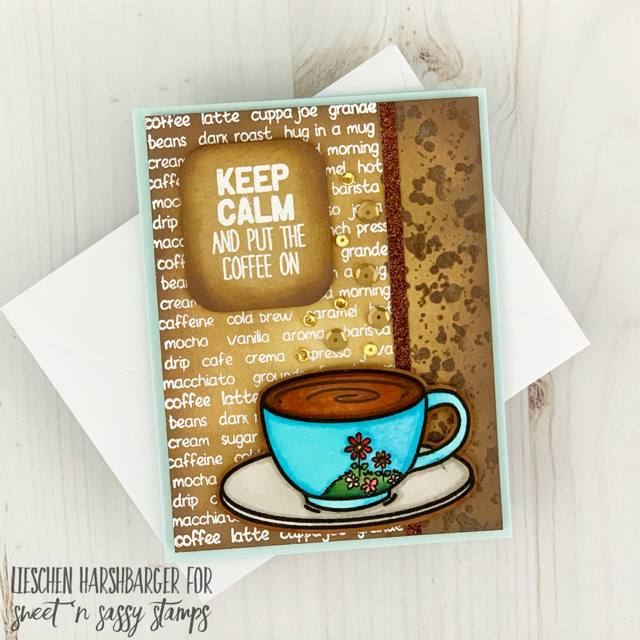 Coffee Talk 2 Clear Stamp Set