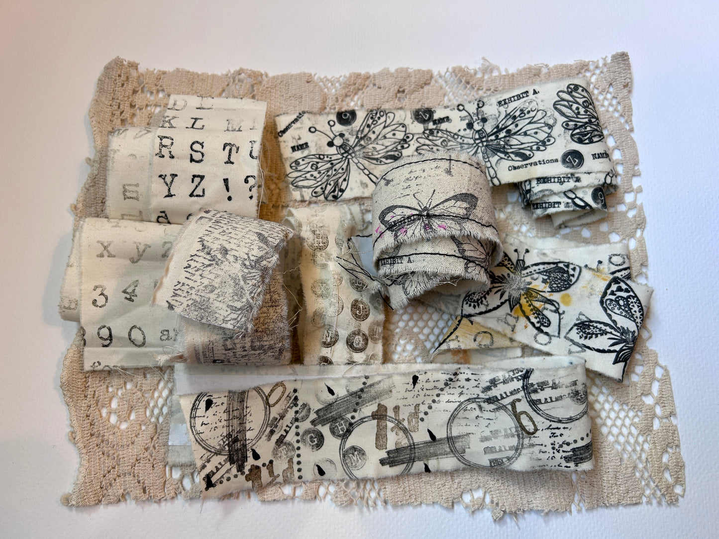 Stamping by the Sea-Tybee Island: Fabric Washi Tape Class