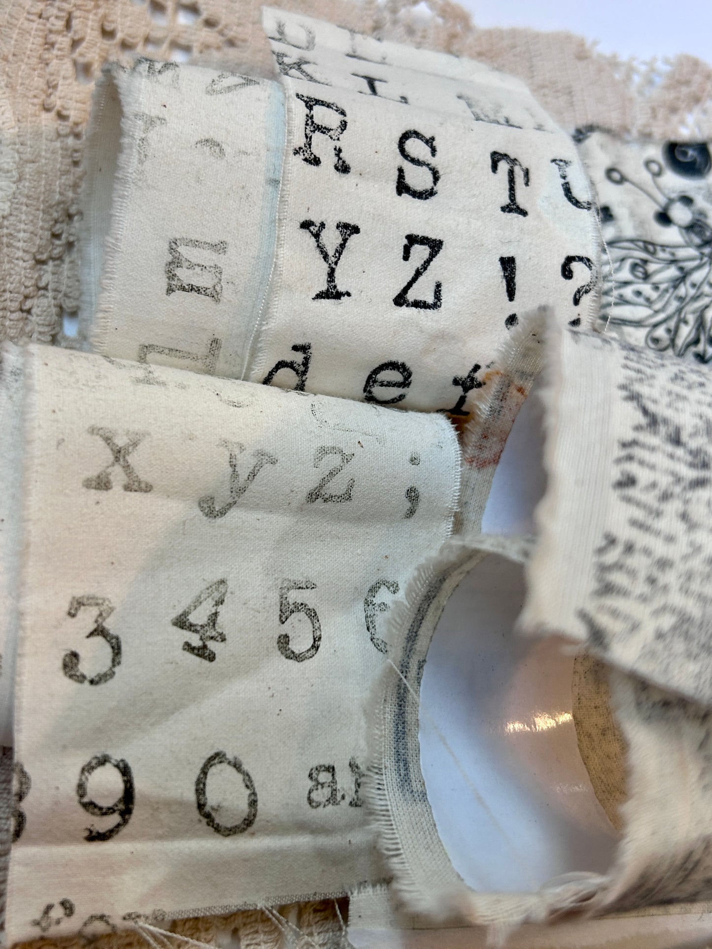 Stamping by the Sea-Tybee Island: Fabric Washi Tape Class