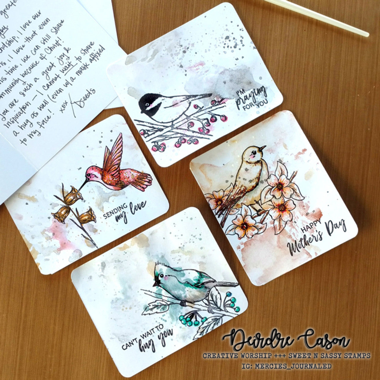 Beautiful Birds Clear Stamp Set