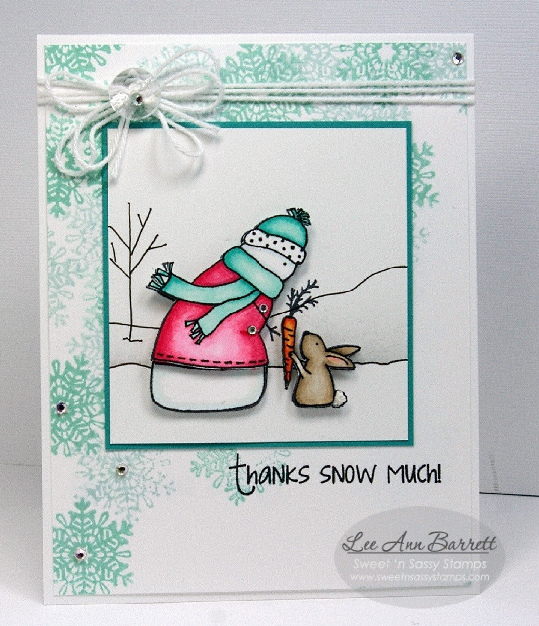 Snowy Hello Clear Stamp Set