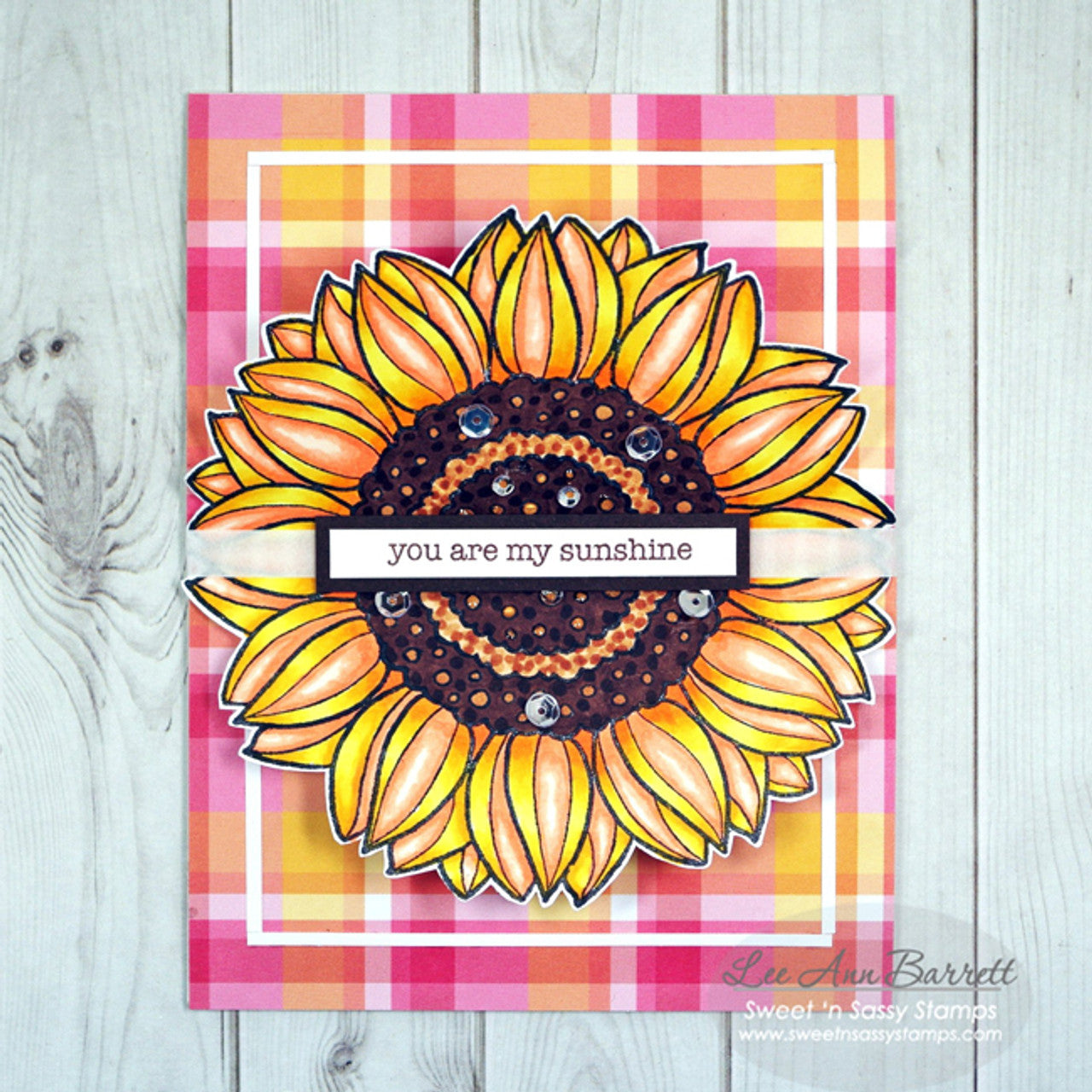 Like a Sunflower Clear Stamp Set