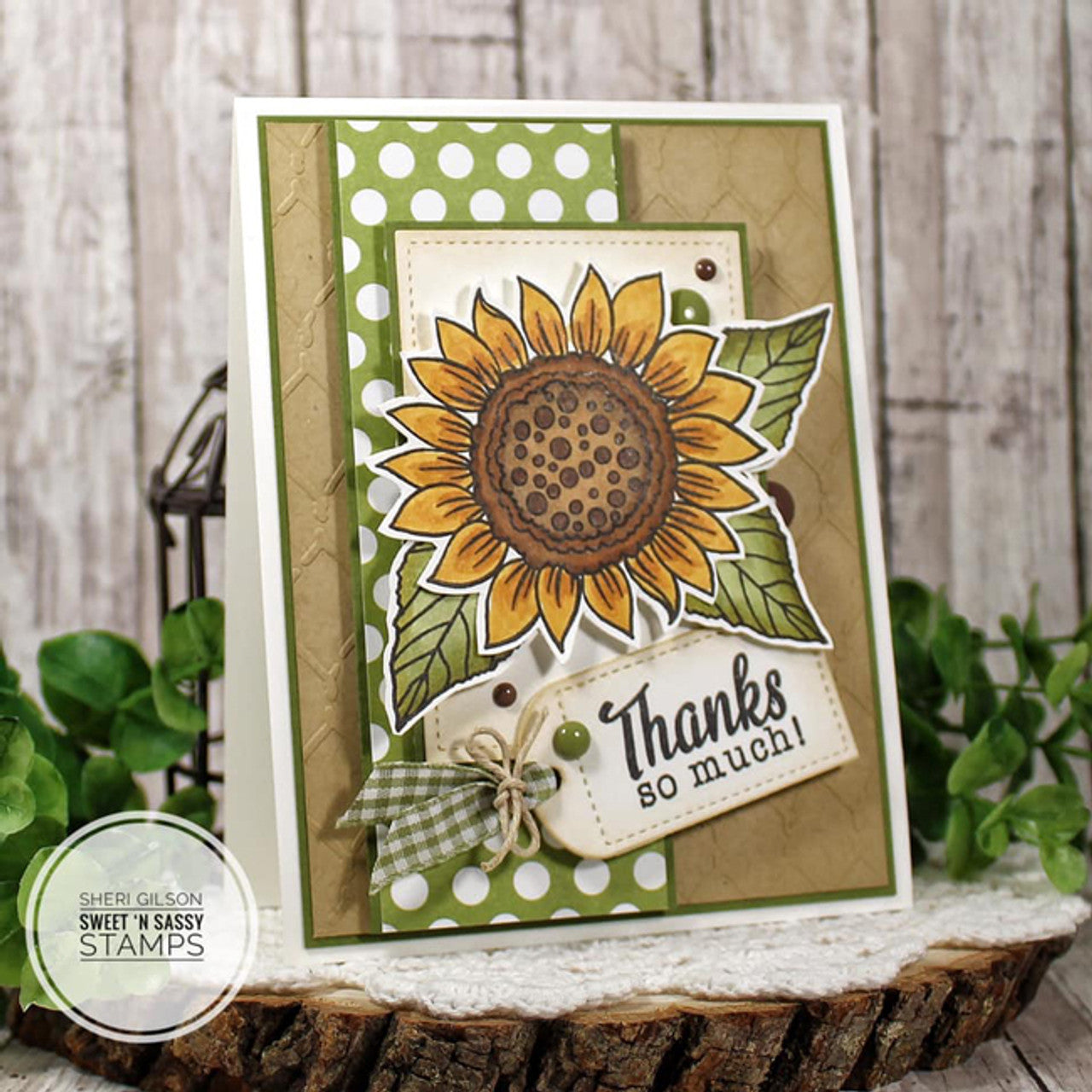 Like a Sunflower Clear Stamp Set