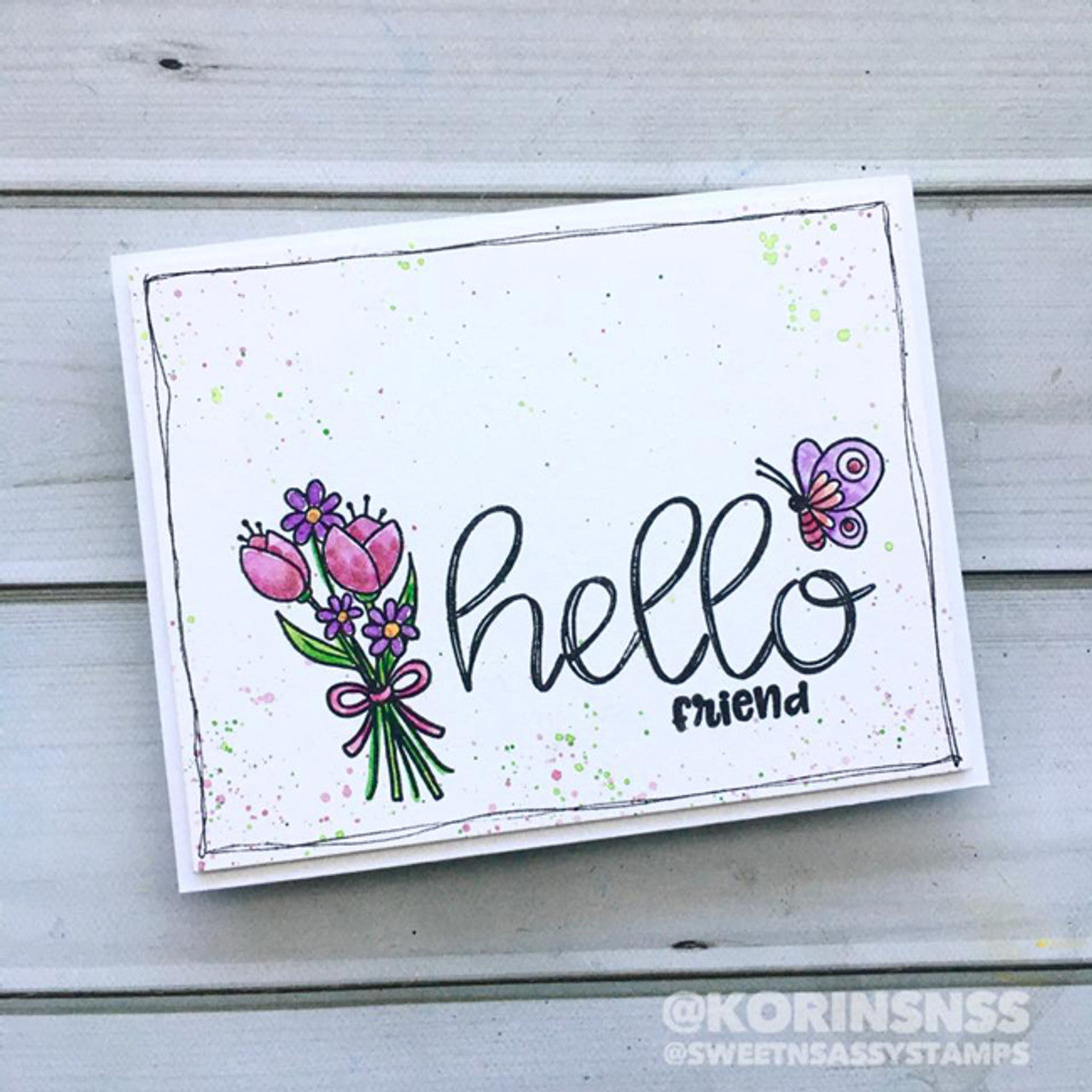 Loop da Loop Alpha Clear Stamp Set