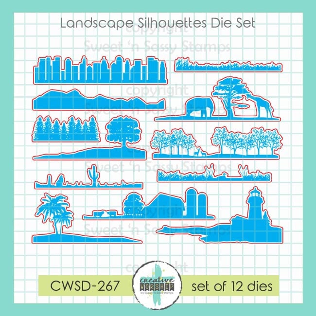 Landscape Silhouettes Die Set