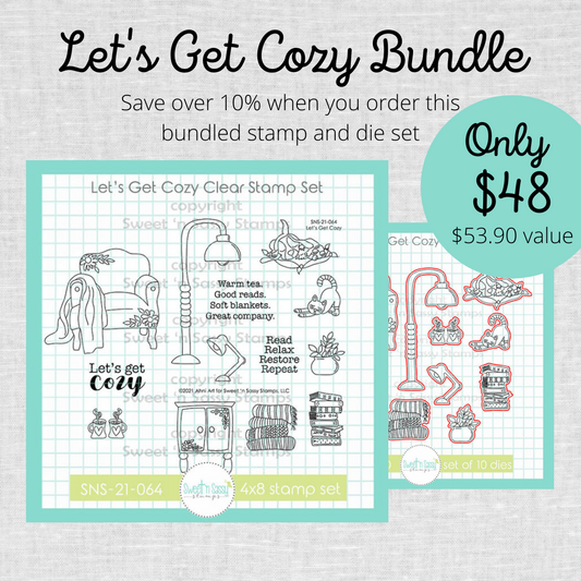 Let's Get Cozy Stamp & Die Bundle