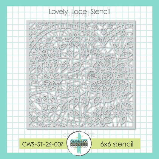 Lovely Lace Stencil