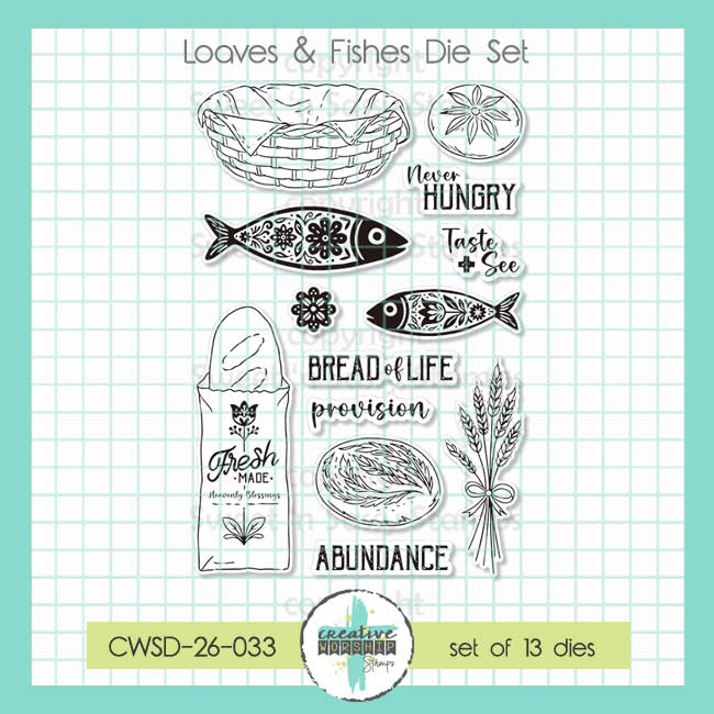 Loaves & Fishes Die Set