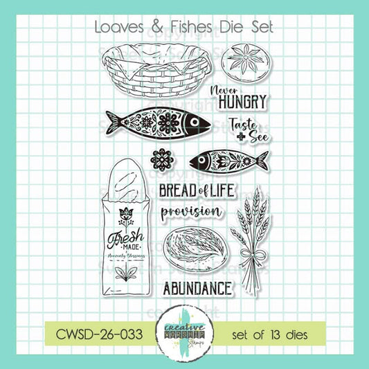 Loaves & Fishes Die Set