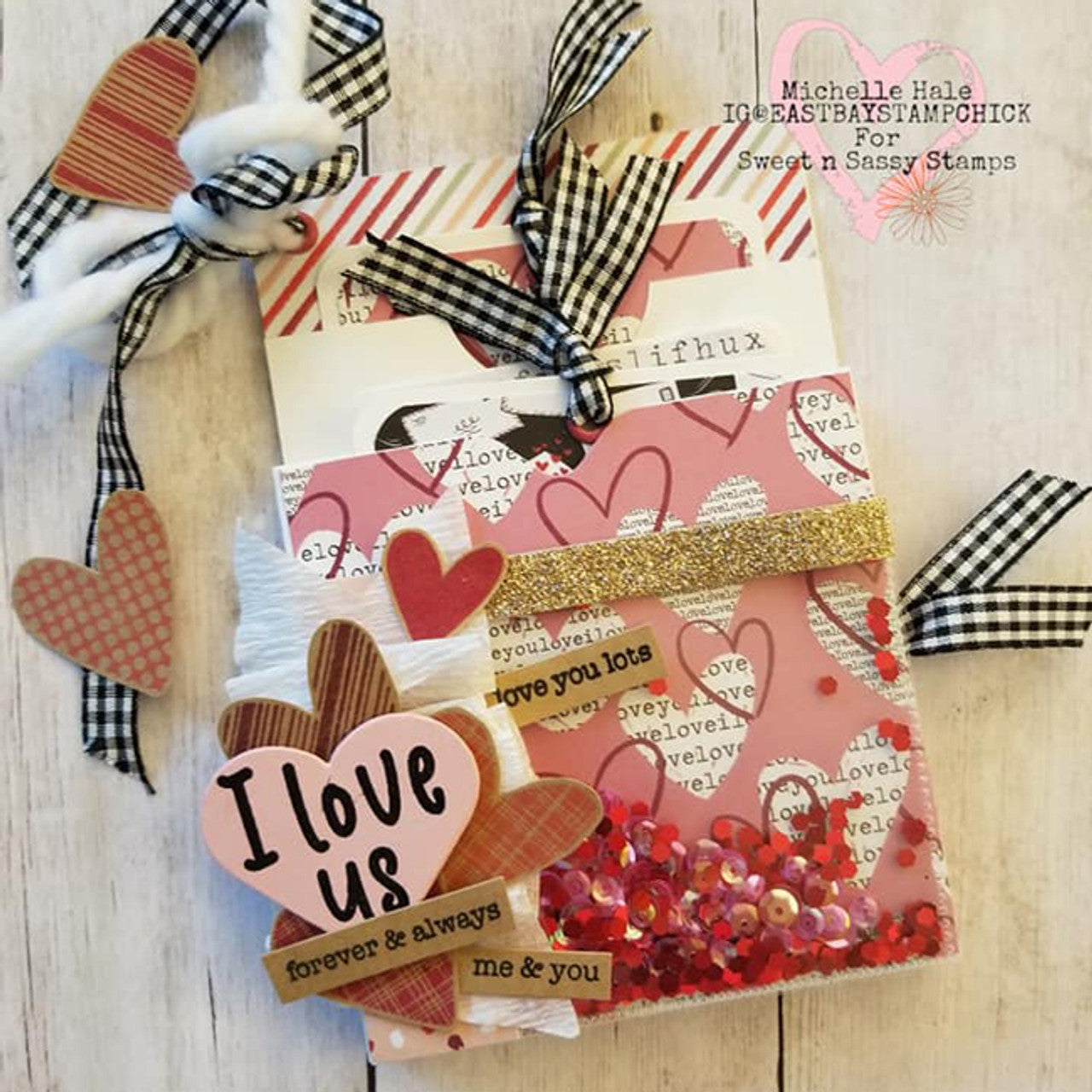 Love Wordfetti Clear Stamp Set