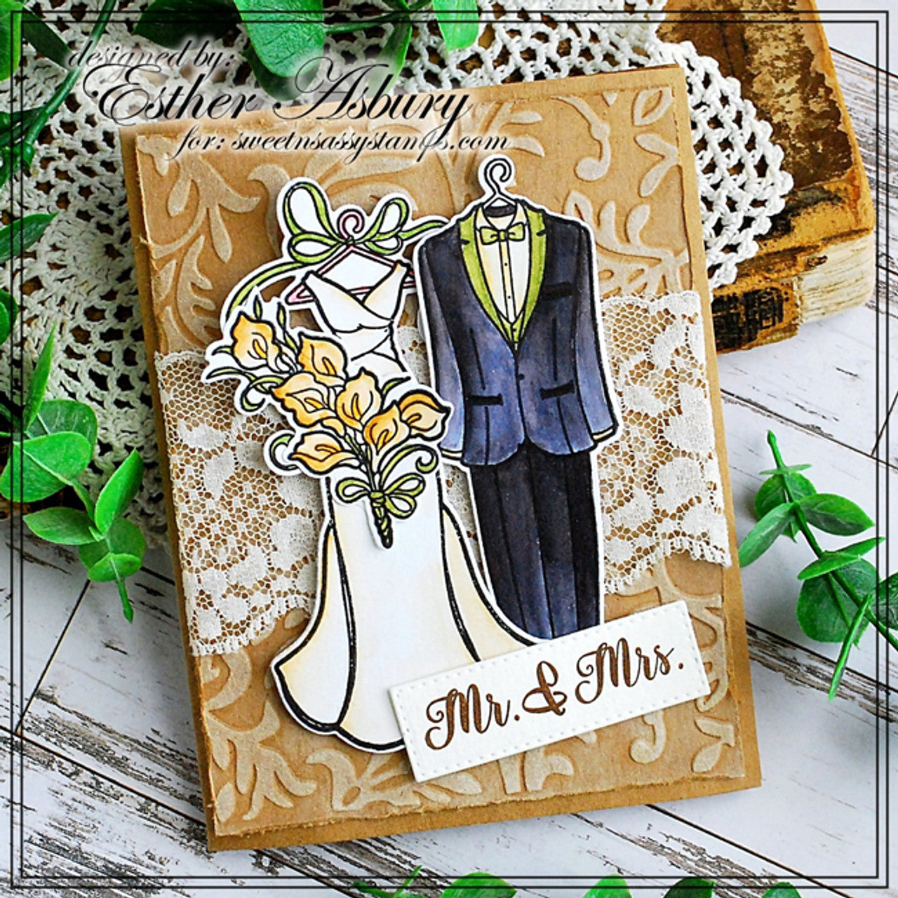 Mr. & Mrs. Clear Stamp Set