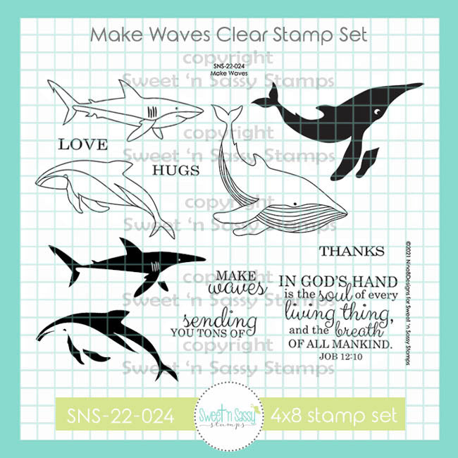 Make Waves Clear Stamp Set