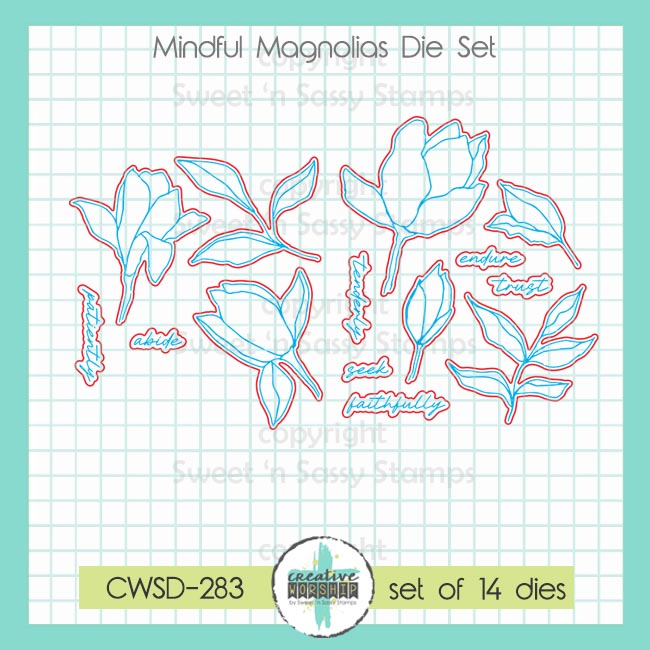 Mindful Magnolias Die Set