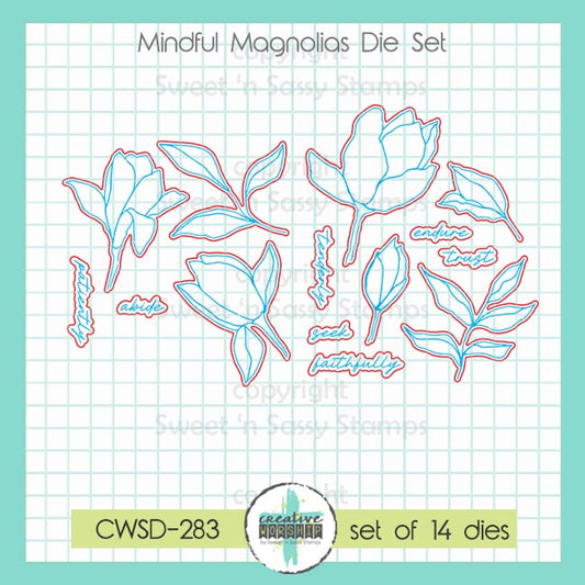 Mindful Magnolias Die Set