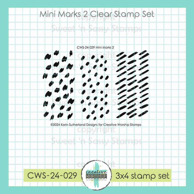 Mini Marks 2 Clear Stamp Set