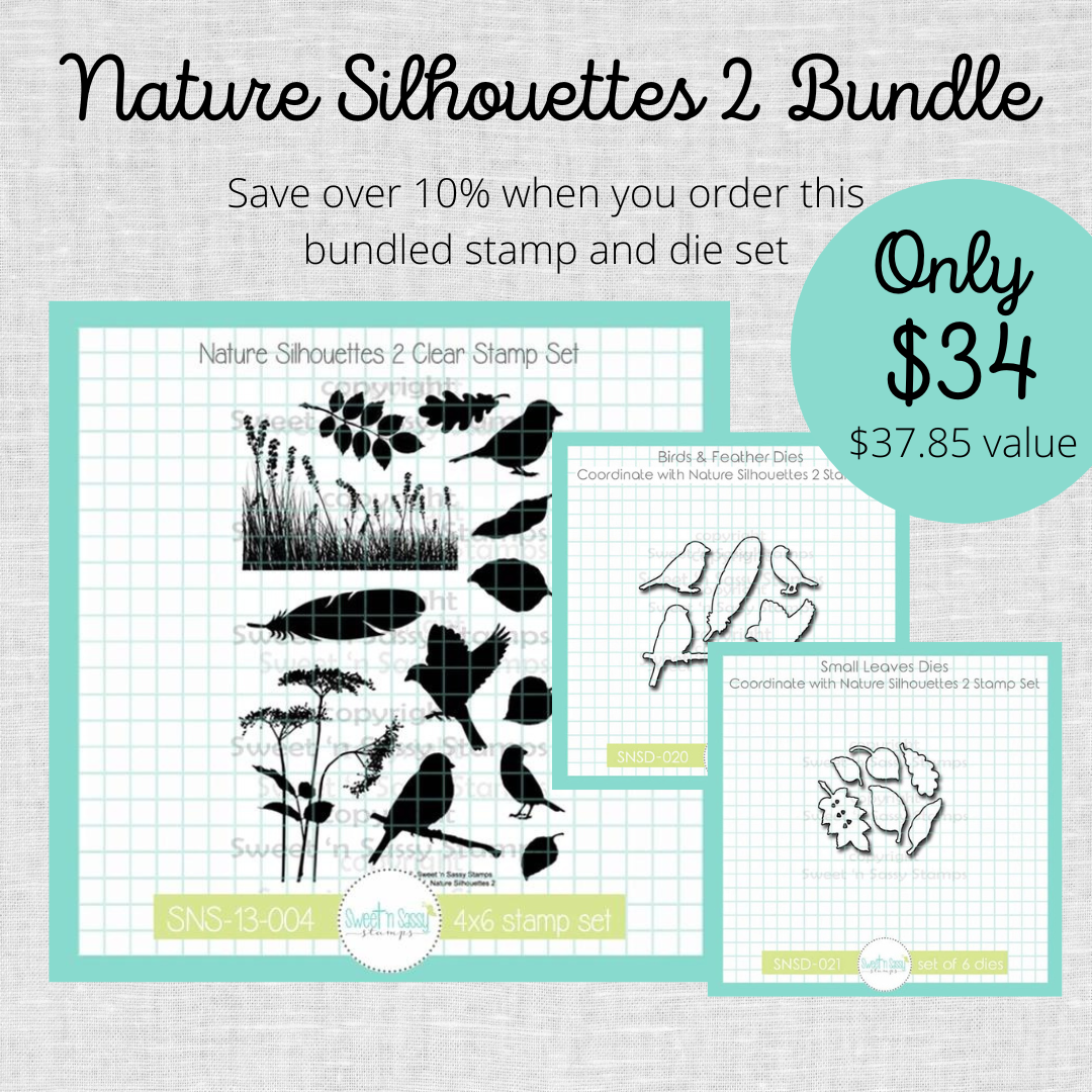 Nature Silhouettes 2 Stamp & Die Bundle