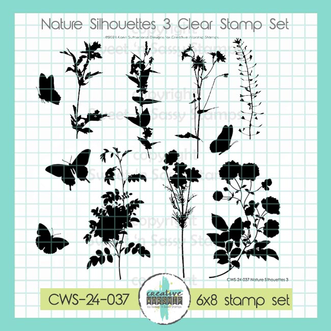 Nature Silhouettes 3 Clear Stamp Set