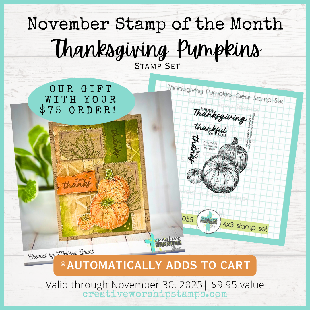 FREE SOTM: Thanksgiving Pumpkins Stamp Set