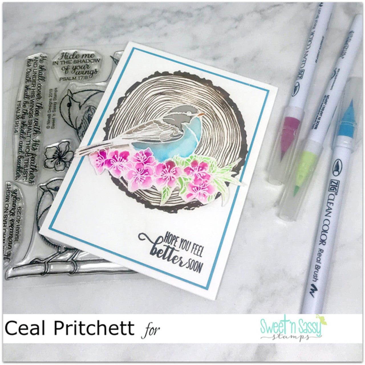 Thoughtful Words Clear Stamp Set