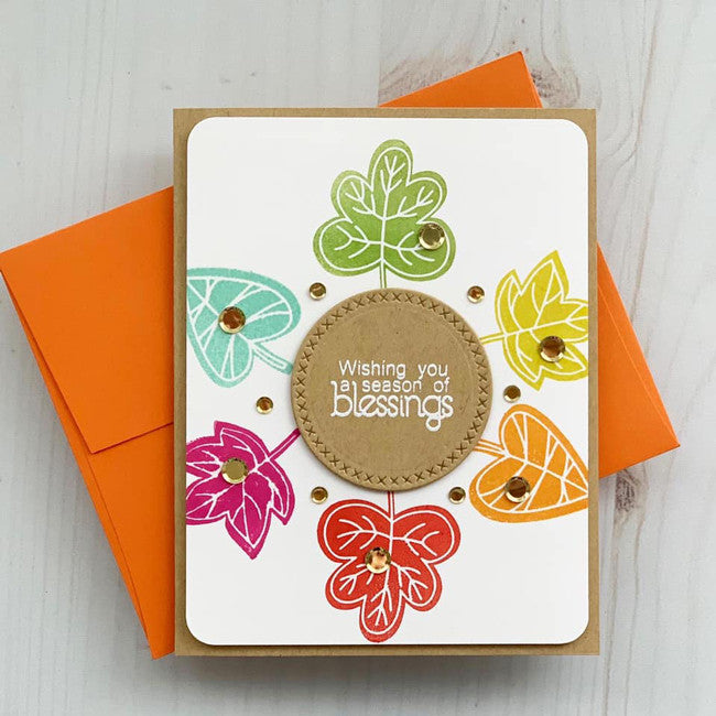 Leaf Silhouettes Clear Stamp Set