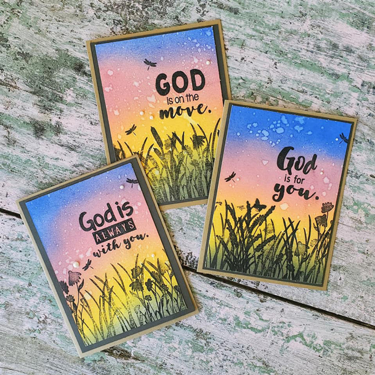 God is For You Clear Stamp Set