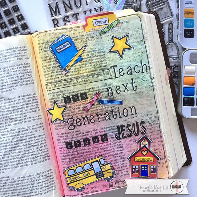 Back to School Clear Stamp Set