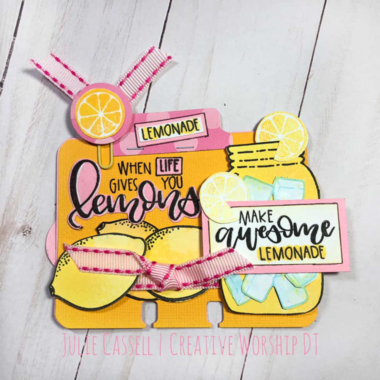 Life & Lemons Clear Stamp Set