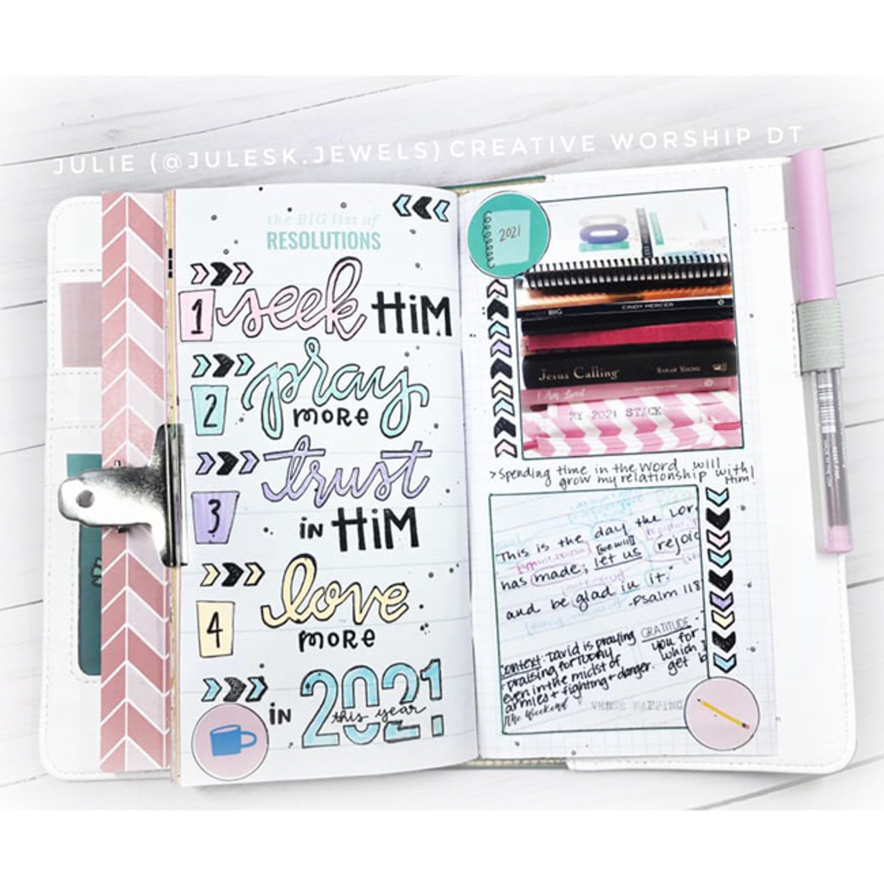 Seek Him Clear Stamp Set