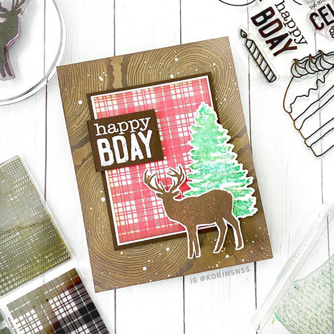 Scene Silhouettes: Woodland Clear Stamp Set